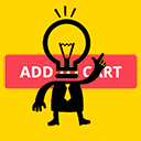 Add to Cart Button Custom Text icon