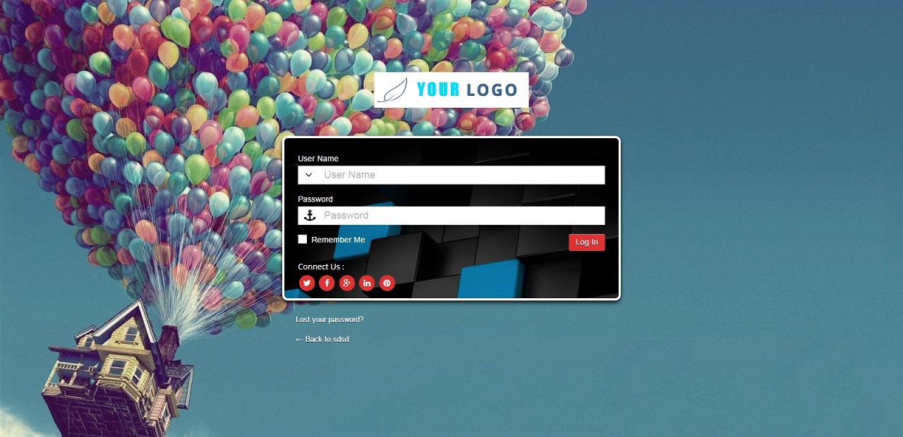 Custom Login Page Preview 1