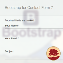 Bootstrap for Contact Form 7 icon