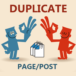 Duplicate Page and Post icon