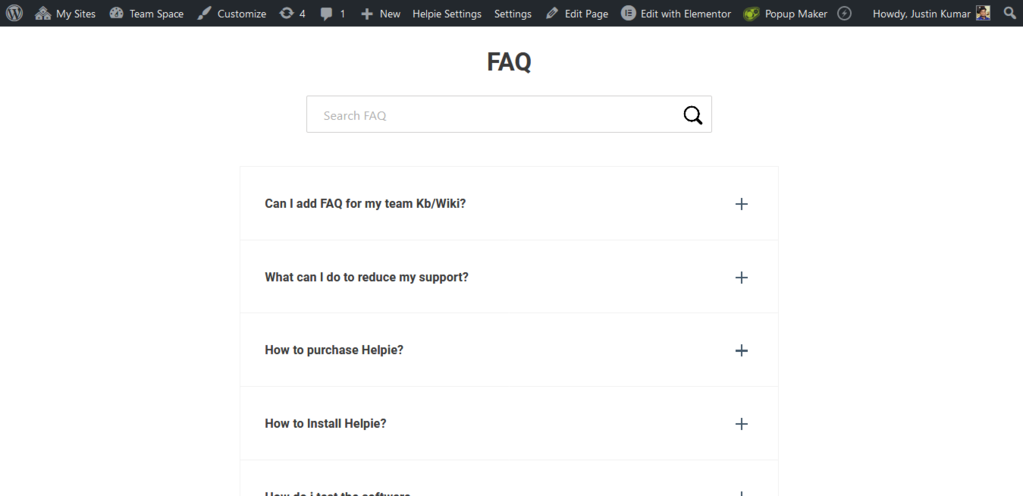 FAQ Accordion and Toggle - Embed them in any post or page