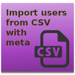 Import and export users and customers icon