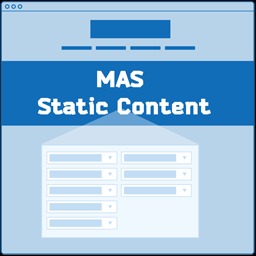MAS Static Content icon