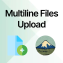 Multiline files upload for contact form 7 icon