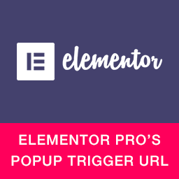 Popup Trigger URL for Elementor Pro icon