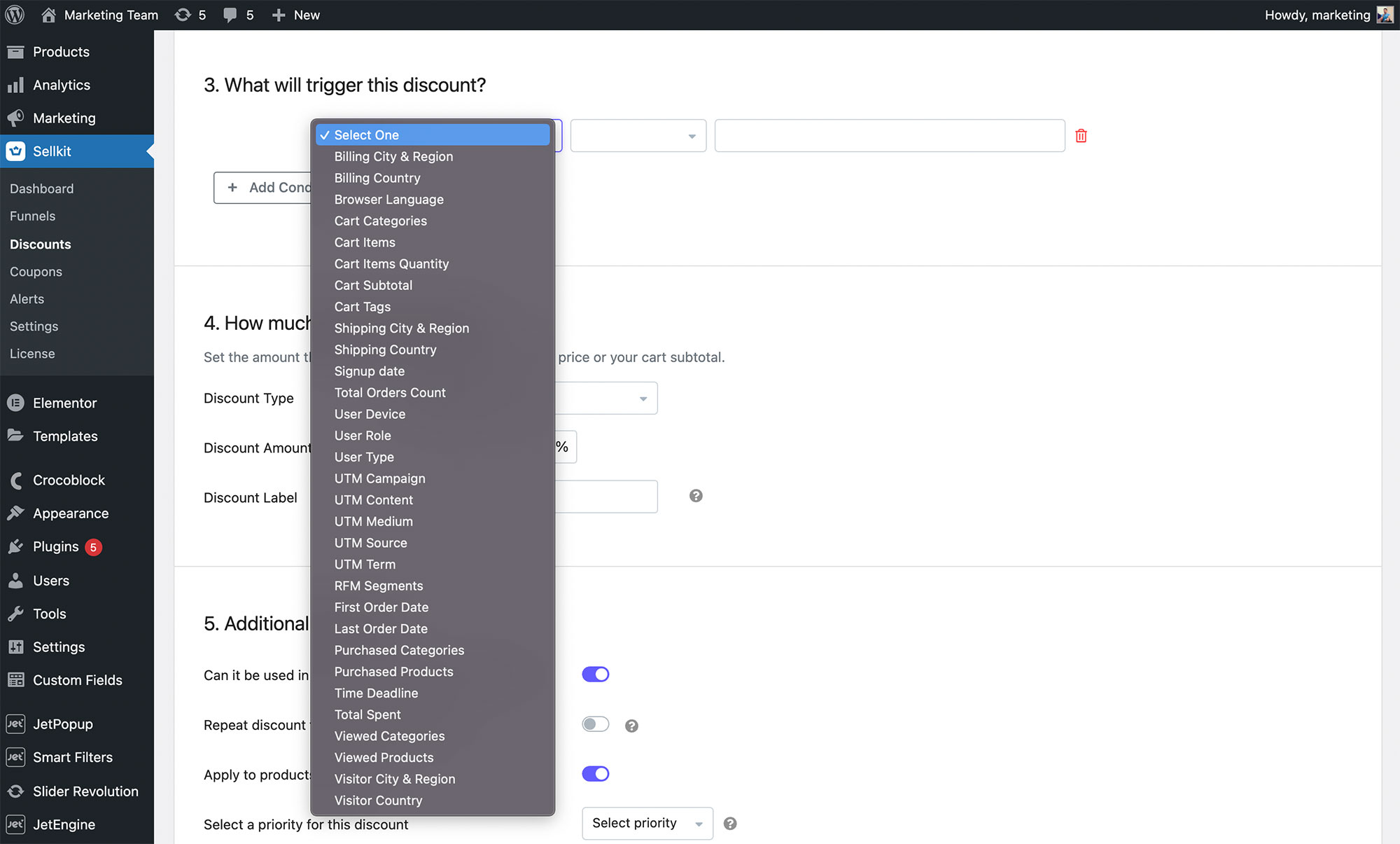 Advanced Segmentation (ONLY in PRO)