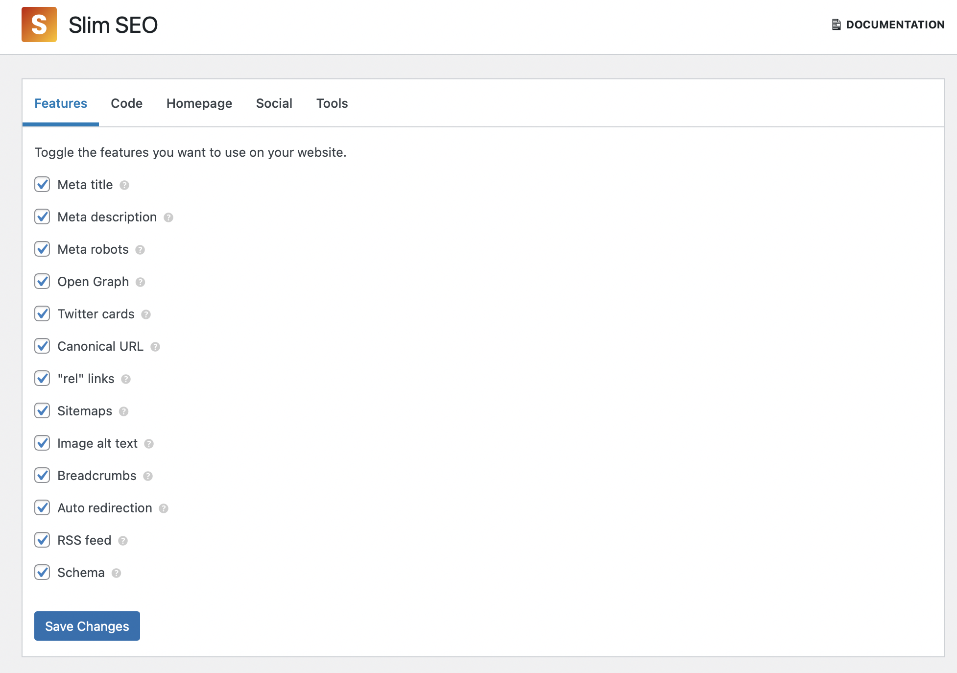Slim SEO – Fast & Automated WordPress SEO Plugin screenshot