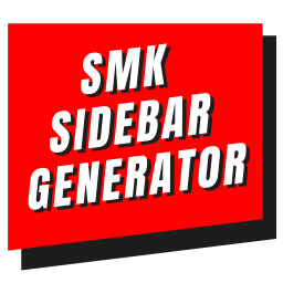 SMK Sidebar Generator icon