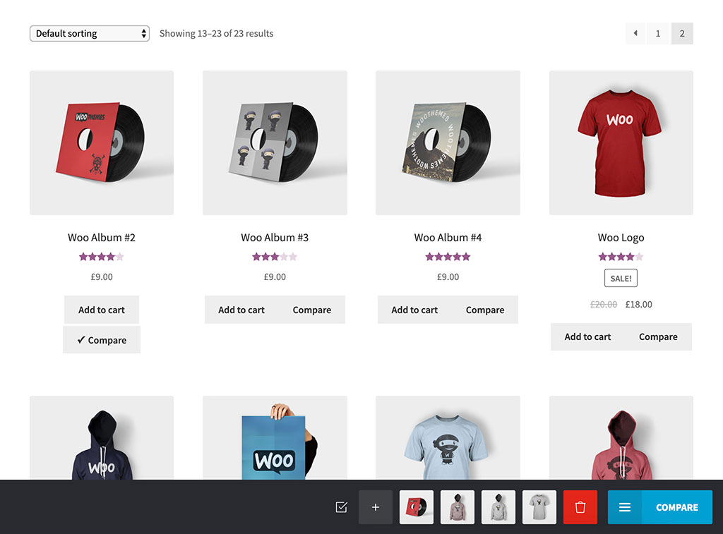 WPC Smart Compare for WooCommerce screenshot