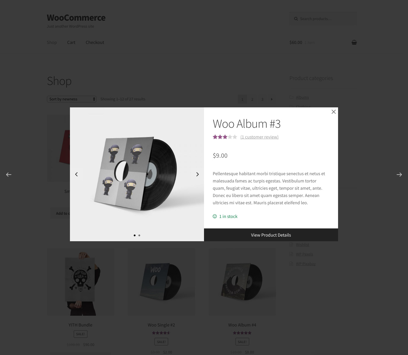 WPC Smart Quick View for WooCommerce screenshot
